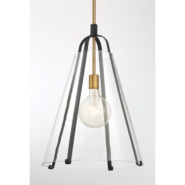 Minka Lavery Paxos 15.5" 1 Light Pendant - 131-782 3