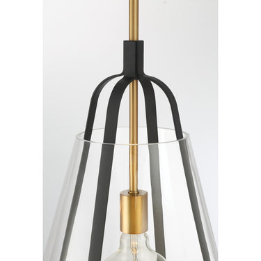 Minka Lavery Paxos 15.5" 1 Light Pendant - 131-782 4