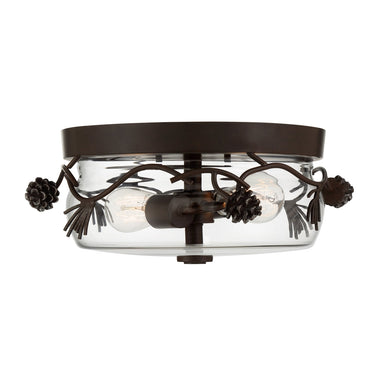 Minka Lavery Ponderosa Ridge 2 Light Flush Mount - 2759-694 