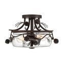Minka Lavery Ponderosa Ridge 2 Light Semi Flush - 2753-694 2