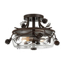 Minka Lavery Ponderosa Ridge 2 Light Semi Flush - 2753-694 