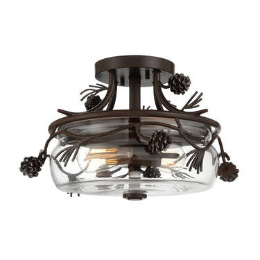 Minka Lavery Ponderosa Ridge 2 Light Semi Flush - 2753-694 