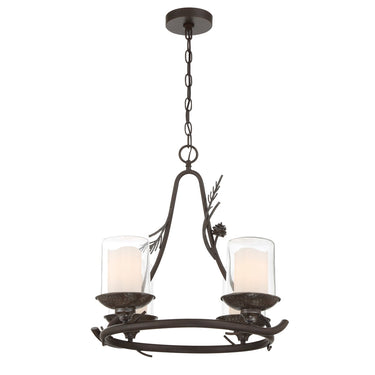 Minka Lavery Ponderosa Ridge 4 Light Outdoor Chandelier - 2754-694 1