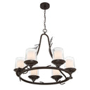 Minka Lavery Ponderosa Ridge 6 Light Outdoor Chandelier - 2756-694 2