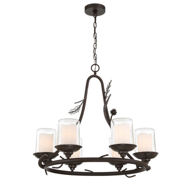 Minka Lavery Ponderosa Ridge 6 Light Outdoor Chandelier - 2756-694 3