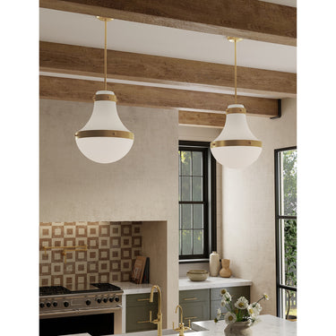 Minka Lavery Purelight 16.25" 1 Light Pendant - 3934 12