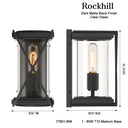 Minka Lavery Rockhill 10.5" High 1 Light Outdoor Sconce - 77601-899 6