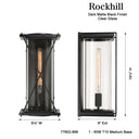 Minka Lavery Rockhill 19.5" High 1 Light Outdoor Sconce - 77602-899 6
