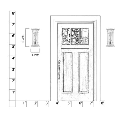 Minka Lavery Rockhill 19.5" High 1 Light Outdoor Sconce - 77602-899 7