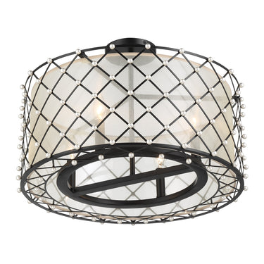 Minka Lavery Sheer Elegance 4 Light Semi Flush/Pendant - 2864-66A 1