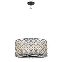 Minka Lavery Sheer Elegance 4 Light Semi Flush/Pendant - 2864-66A 2