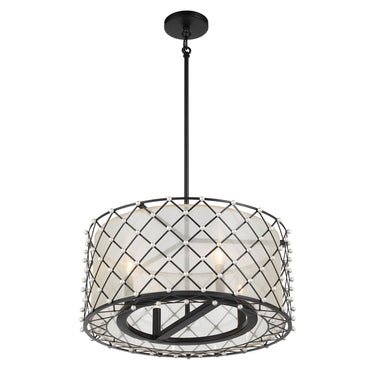 Minka Lavery Sheer Elegance 4 Light Semi Flush/Pendant - 2864-66A 4