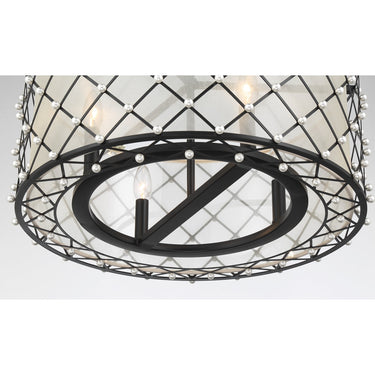 Minka Lavery Sheer Elegance 4 Light Semi Flush/Pendant - 2864-66A 7