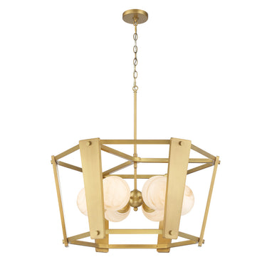 Minka Lavery Shimmer 30.75" 6 Light Pendant - 3786-732 1