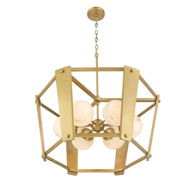 Minka Lavery Shimmer 30.75" 6 Light Pendant - 3786-732 2