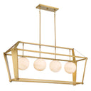 Minka Lavery Shimmer 48" 4 Light Island Pendant - 3787-732 1