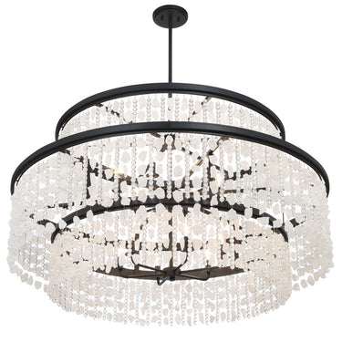 Minka Lavery Shimmering Elegance 12 Light Chandelier - 6708-66 1