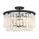 Minka Lavery Shimmering Elegance 4 Light Semi Flush - 6703-66 1