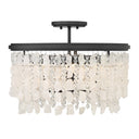 Minka Lavery Shimmering Elegance 4 Light Semi Flush - 6703-66 