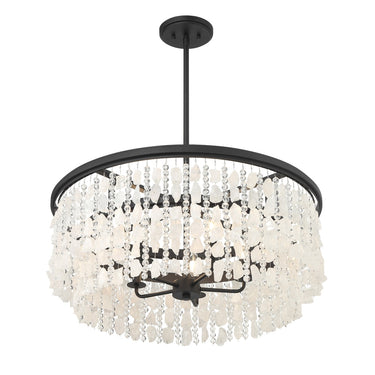Minka Lavery Shimmering Elegance 5 Light Chandelier - 6705-66 2