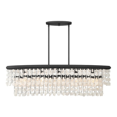 Minka Lavery Shimmering Elegance 5 Light Island Light - 6707-66 
