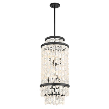 Minka Lavery Shimmering Elegance 6 Light Foyer Pendant - 6704-66 1