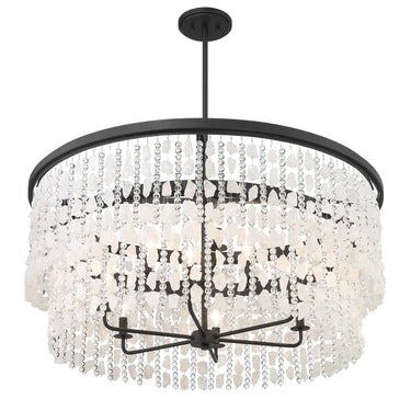 Minka Lavery Shimmering Elegance 9 Light Chandelier - 6706-66 2