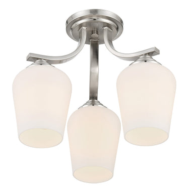Minka Lavery Shyloh 3 Light Semi Flush / Chandelier - 4926 8