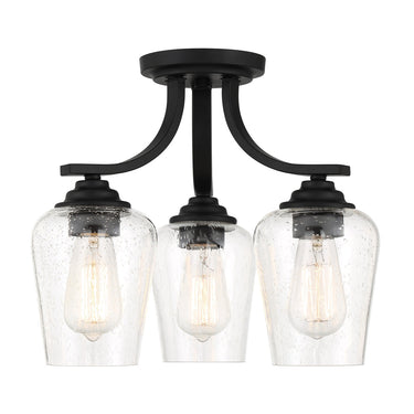 Minka Lavery Shyloh 3 Light Semi Flush / Chandelier - 4926 