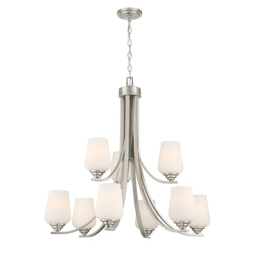 Minka Lavery Shyloh 9 Light Chandelier Fixture - 4929 2