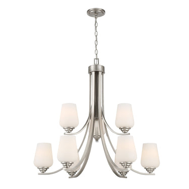 Minka Lavery Shyloh 9 Light Chandelier Fixture - 4929 3
