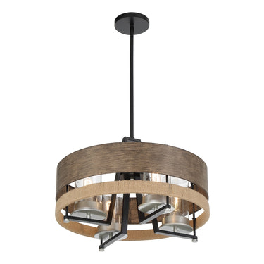 Minka Lavery Silver Creek 4 Light Outdoor Pendant & Semi Flush - 2764-733 1