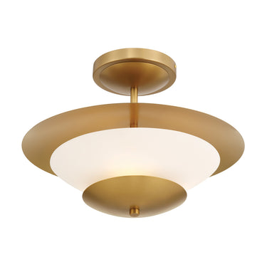Minka Lavery Solara 18.25" 3 Light Semi Flush - 3943-732 2