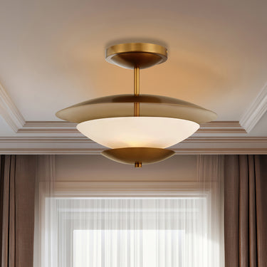 Minka Lavery Solara 18.25" 3 Light Semi Flush - 3943-732 4