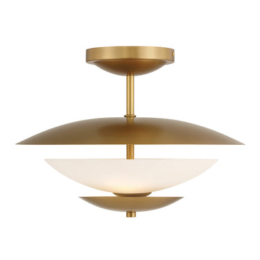 Minka Lavery Solara 18.25" 3 Light Semi Flush - 3943-732