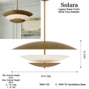 Minka Lavery Solara 31.5" 5 Light Pendant - 3945-732 7