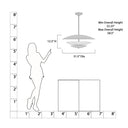 Minka Lavery Solara 31.5" 5 Light Pendant - 3945-732 8