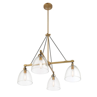 Minka Lavery Sommersby 30" 4 Light Chandelier - 5714-876 2