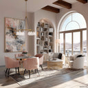 Minka Lavery Sommersby 36" 6 Light Chandelier - 5716-876 5