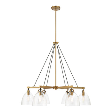 Minka Lavery Sommersby 36" 6 Light Chandelier - 5716-876