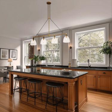 Minka Lavery Sommersby 46" 4 Light Island Light - 5717-876 5