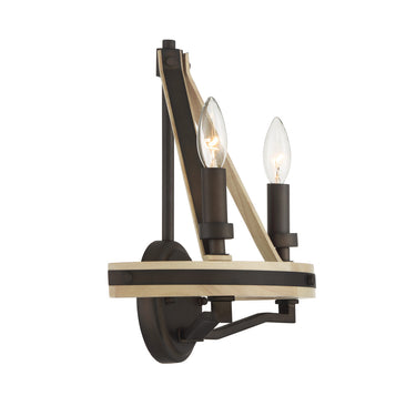 Minka Lavery Sonoma 13.5" High 2 Light Wall Sconce - 2622-860 2