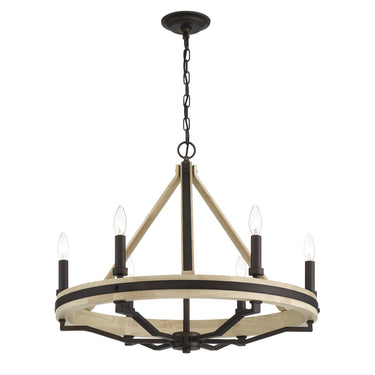 Minka Lavery Sonoma 26.25" 6 Light Chandelier - 2626-860 1
