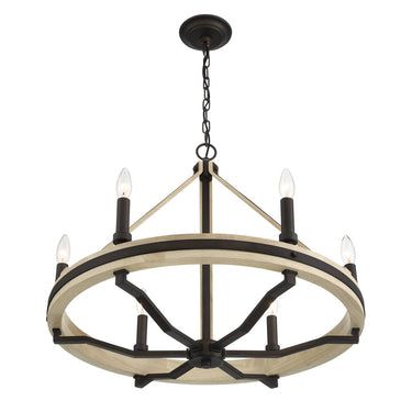 Minka Lavery Sonoma 26.25" 6 Light Chandelier - 2626-860 2