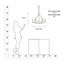 Minka Lavery Sonoma 26.25" 6 Light Chandelier - 2626-860 7