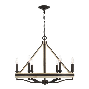Minka Lavery Sonoma 26.25" 6 Light Chandelier - 2626-860