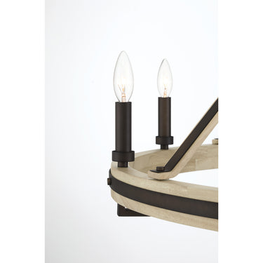 Minka Lavery Sonoma 34" 8 Light Chandelier - 2628-860 2