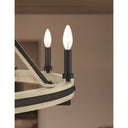 Minka Lavery Sonoma 34" 8 Light Chandelier - 2628-860 4