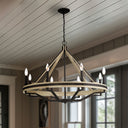 Minka Lavery Sonoma 34" 8 Light Chandelier - 2628-860 6