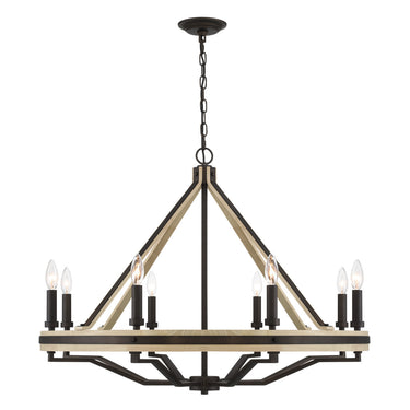 Minka Lavery Sonoma 34" 8 Light Chandelier - 2628-860